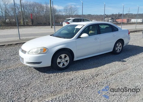 2013 Chevrolet Impala Ls z USA, uszkodzony, nr VIN 2G1WA5E38D1182833